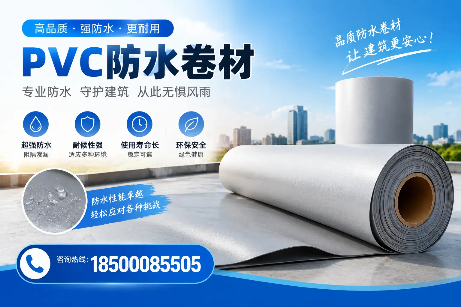 如何选择高质量的PVC防水卷材？达州消费者必看指南