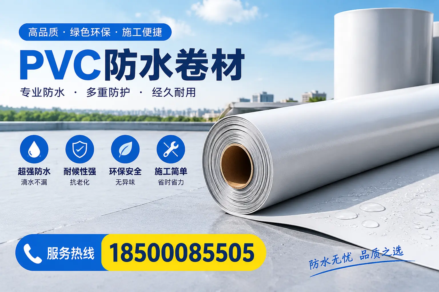 选用PVC防水卷材时需要避开的常见误区,特别是在达州